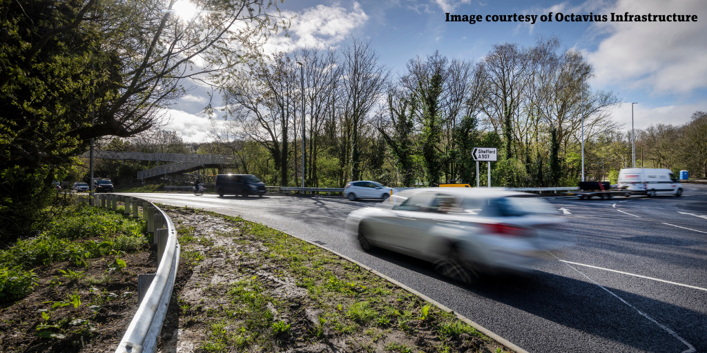 Clophill roundabout improvements complete