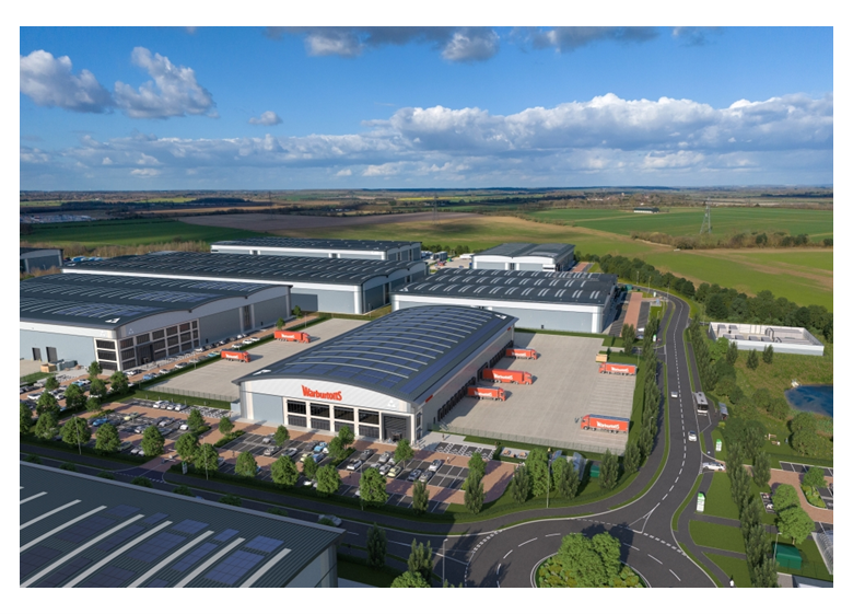 Tritax Symmetry toasts Warburtons letting at third phase of Symmetry Park Biggleswade
