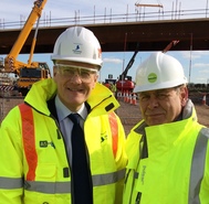  Transport Minister visits Central Bedfordshire