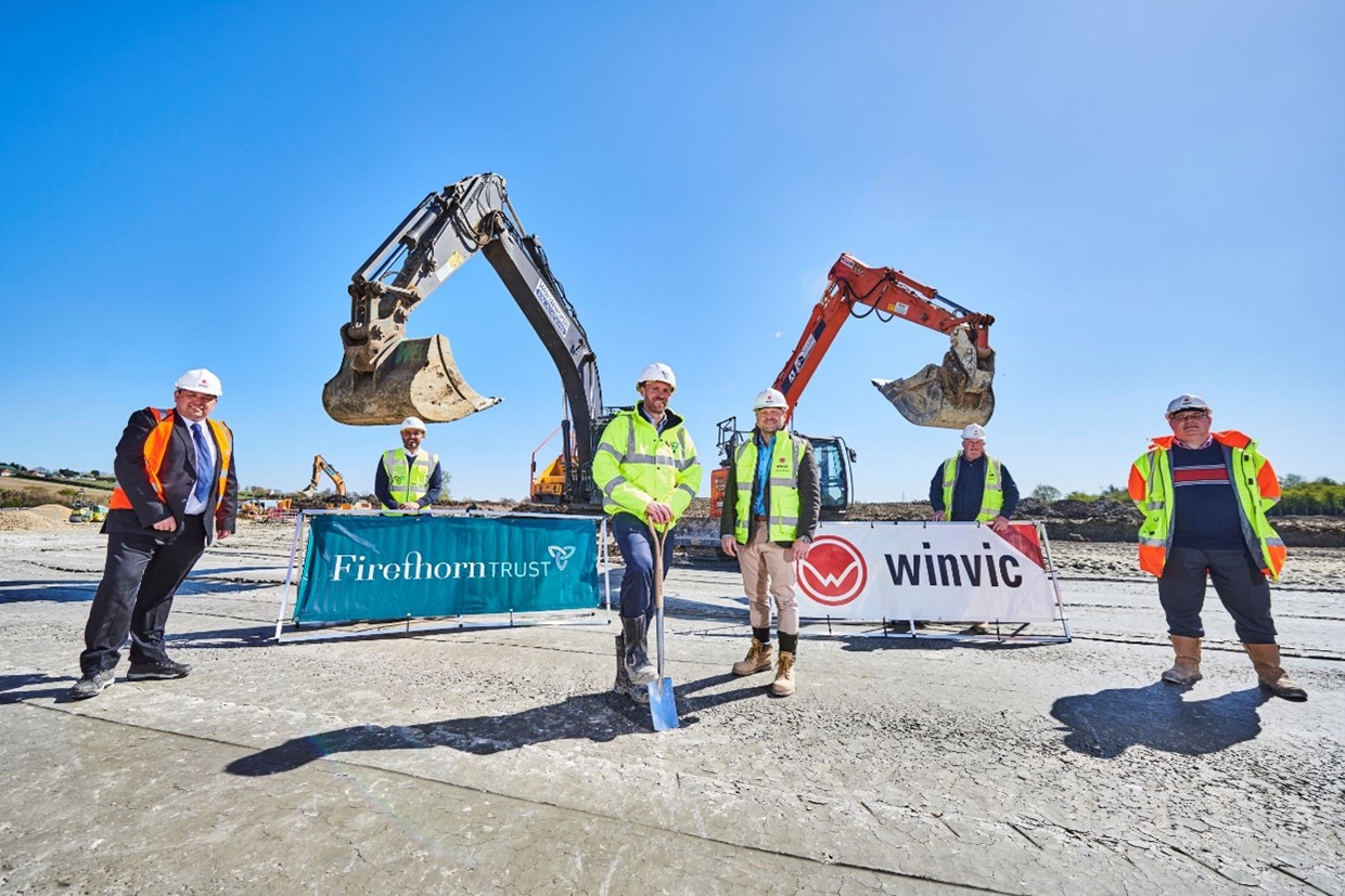 Work begins to deliver net-zero logistics scheme in Leighton Buzzard