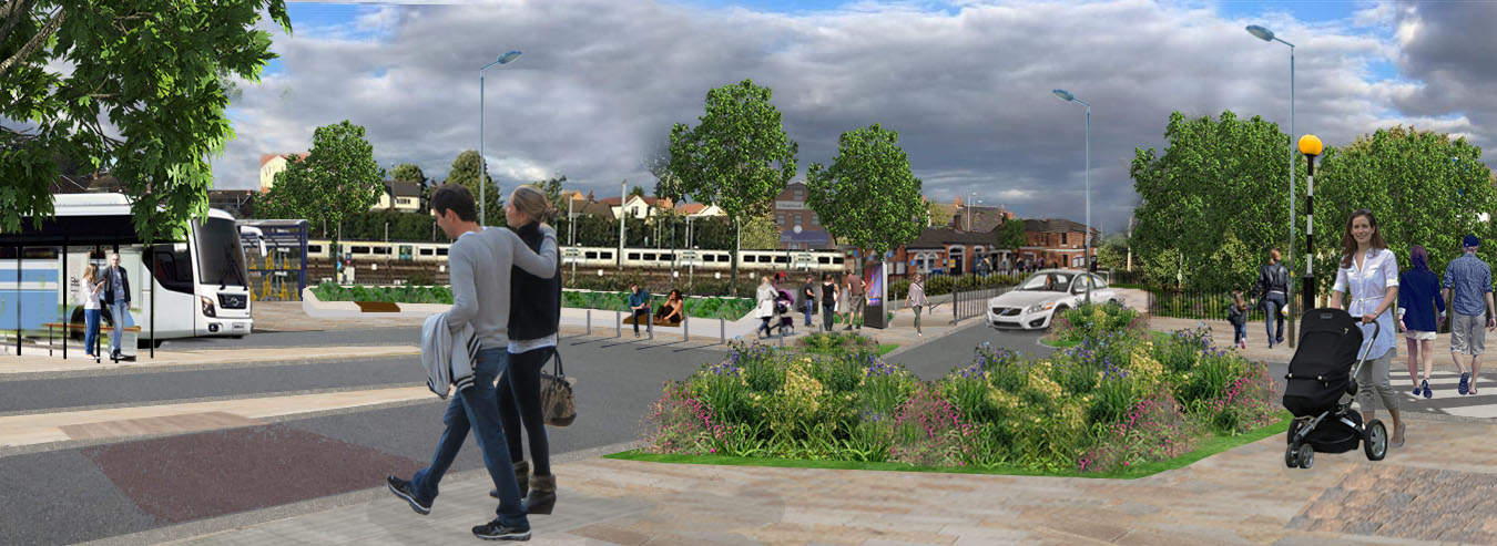 We have secured Flitwick funding for the town centre and station facilities