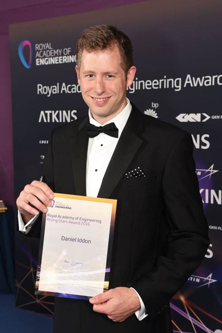 Central Bedfordshire engineer recognised as rising star by national engineering academy