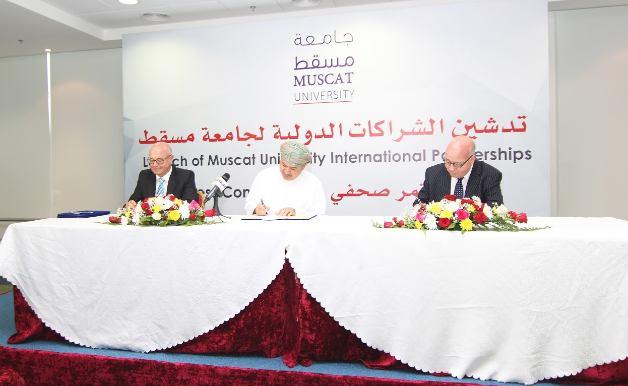 Cranfield launches new partnership in technology leadership with Muscat and Aston Universities