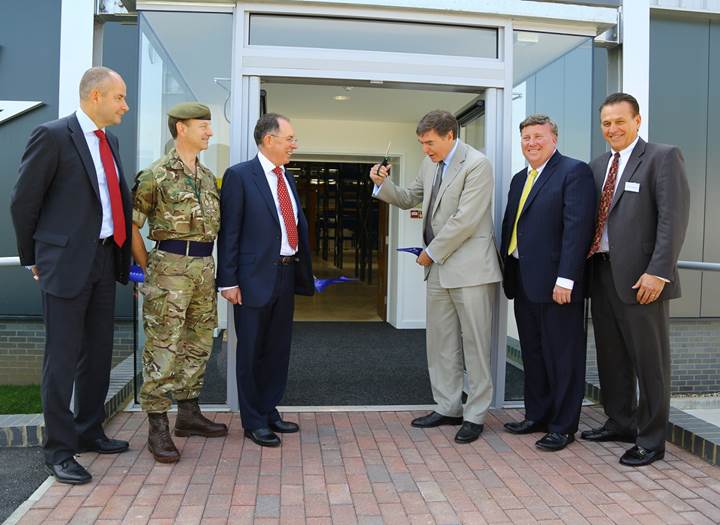 Defence minister opens multi-million pound manufacturing facility