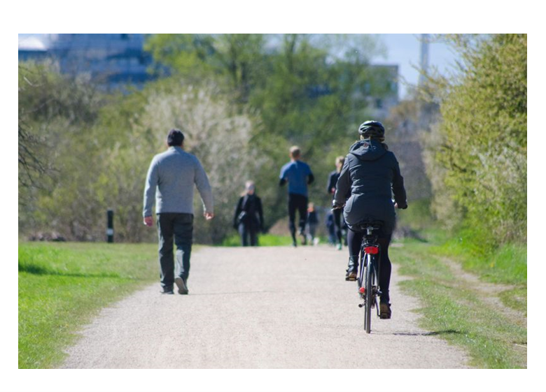 New walking and cycling route in Leighton Buzzard takes its first step 