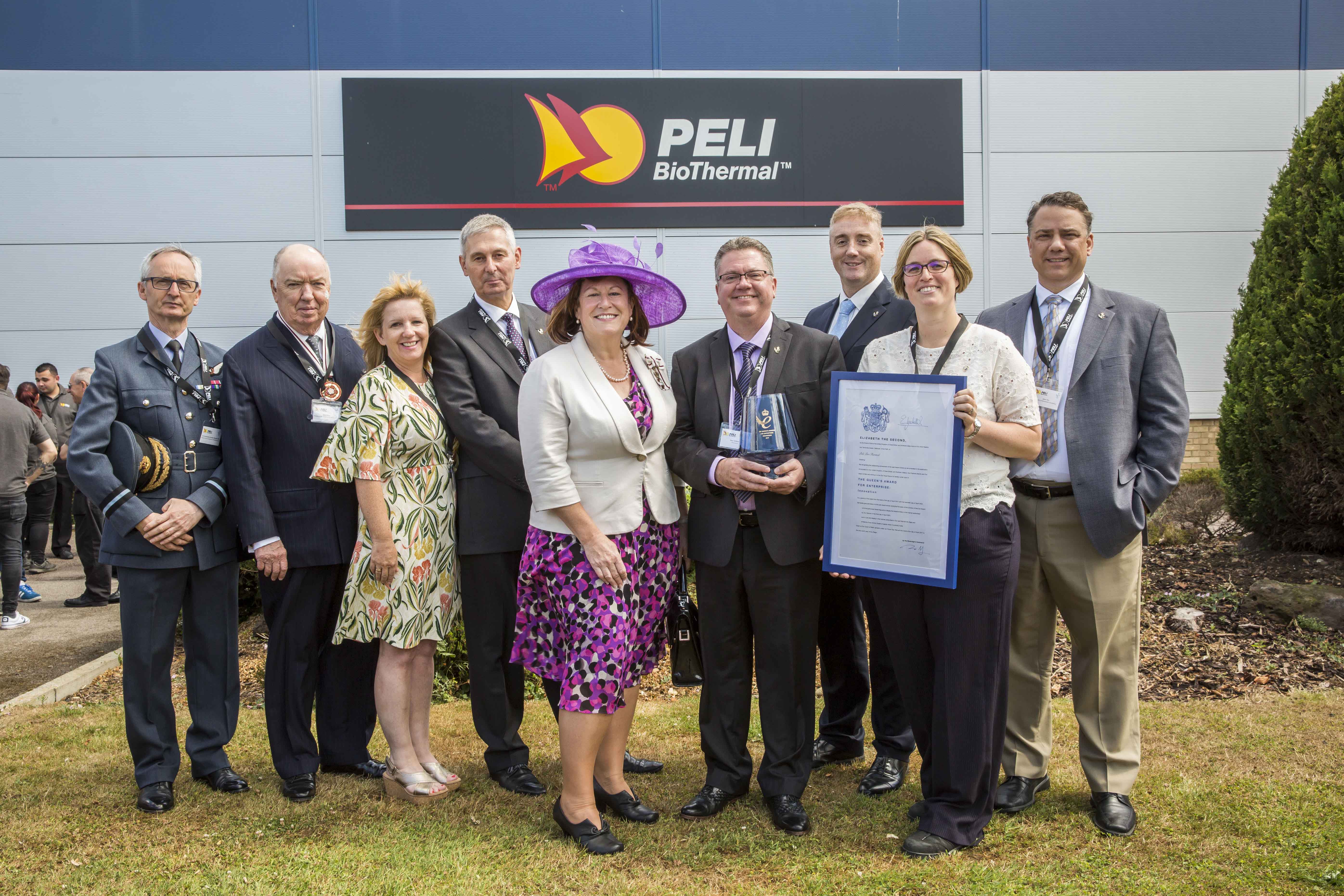By Royal Appointment - Peli BioThermal Invited to Monarch’s Reception for Queen’s Award for Innovation
