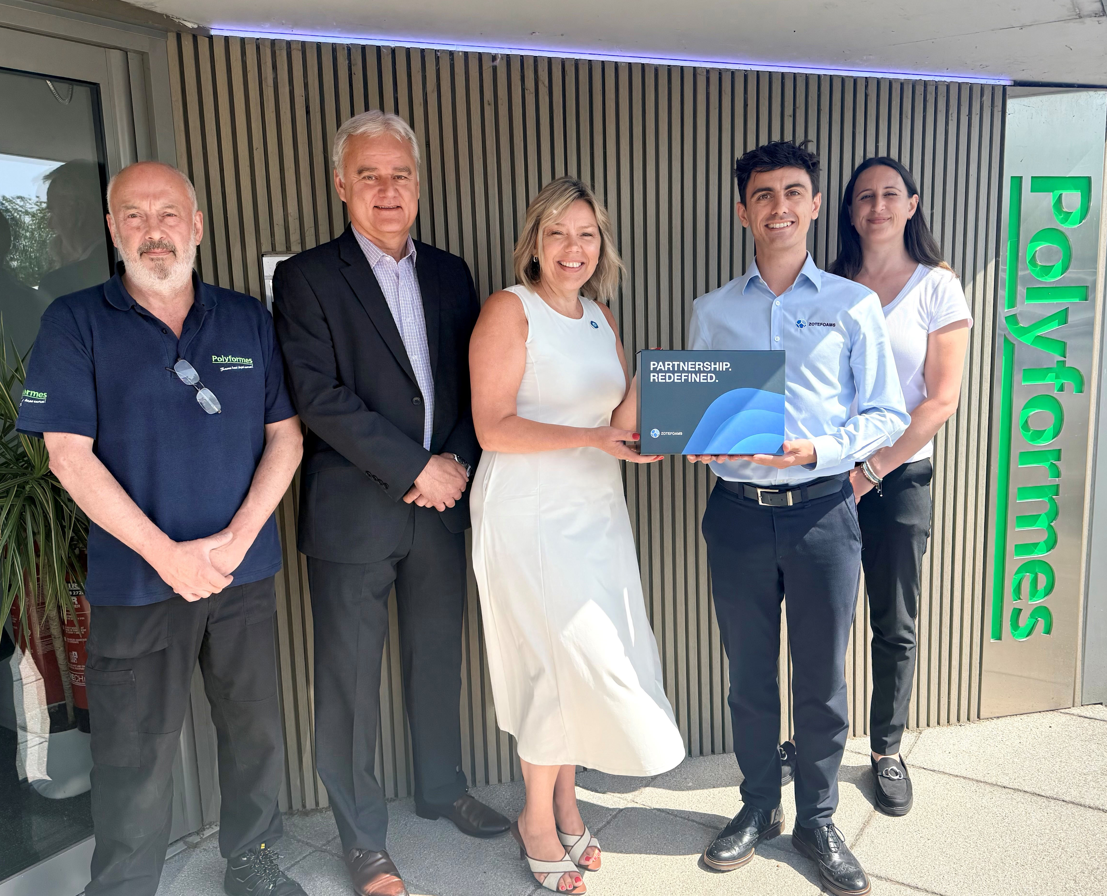 Polyformes becomes the first UK business to become approved packaging fabricator for Zotefoams global manufacturing operations