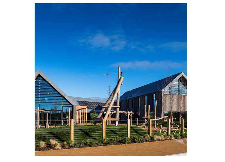 Building work is completed at Linmere’s community hub, the Farmstead