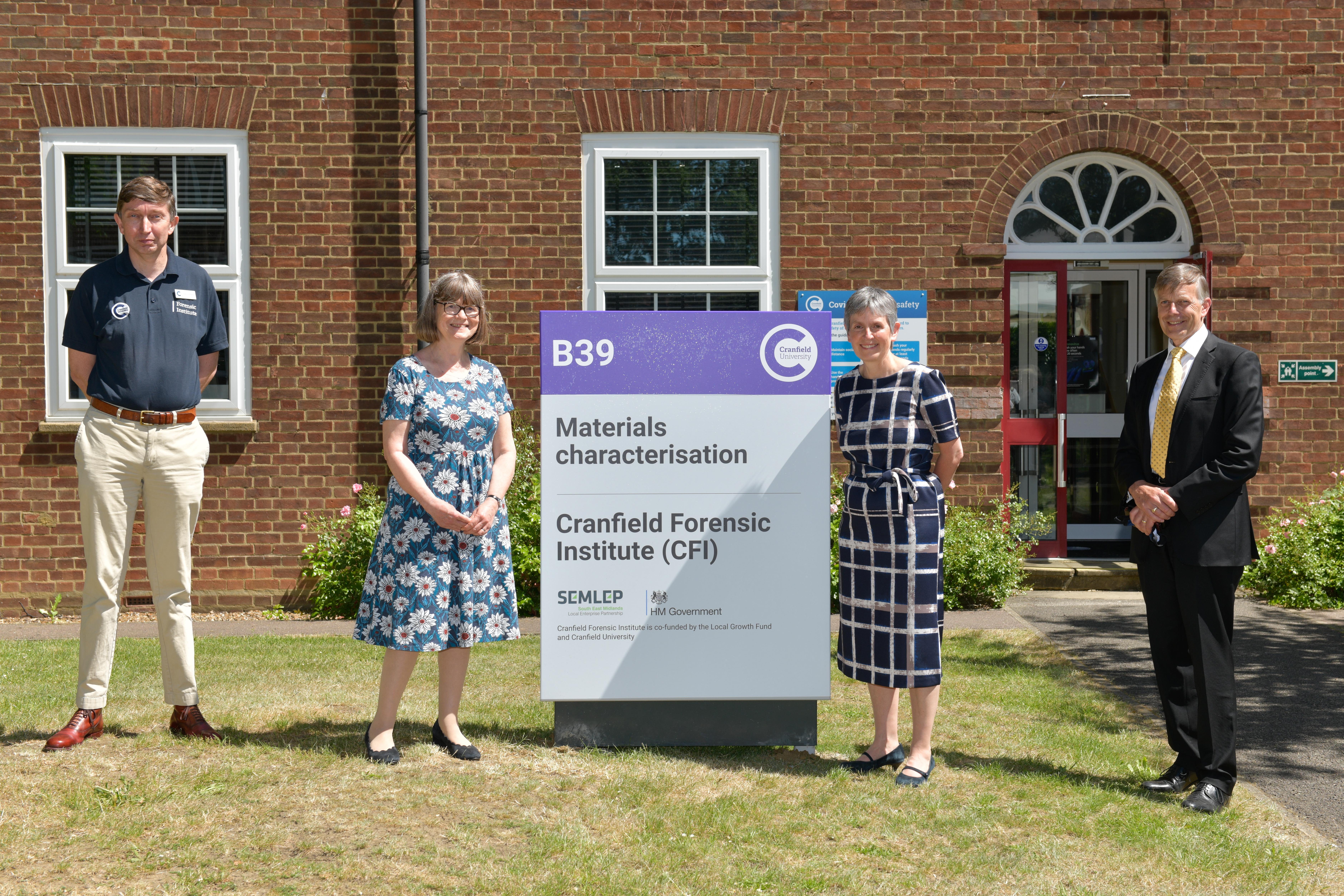 Game-changing UK forensic science centre of excellence officially opened