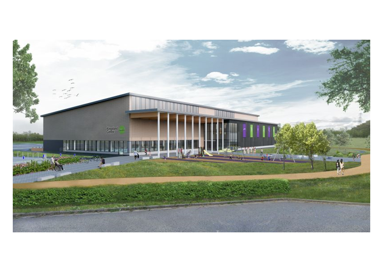 Impressive Houghton Regis leisure centre breaks ground