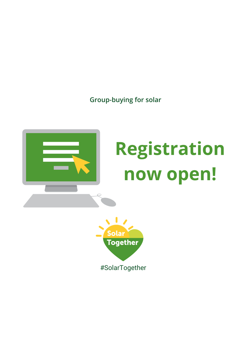 Solar Together renewable energy scheme opens for registrations 