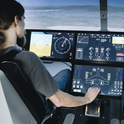 Flight simulator at Cranfield University wins international award