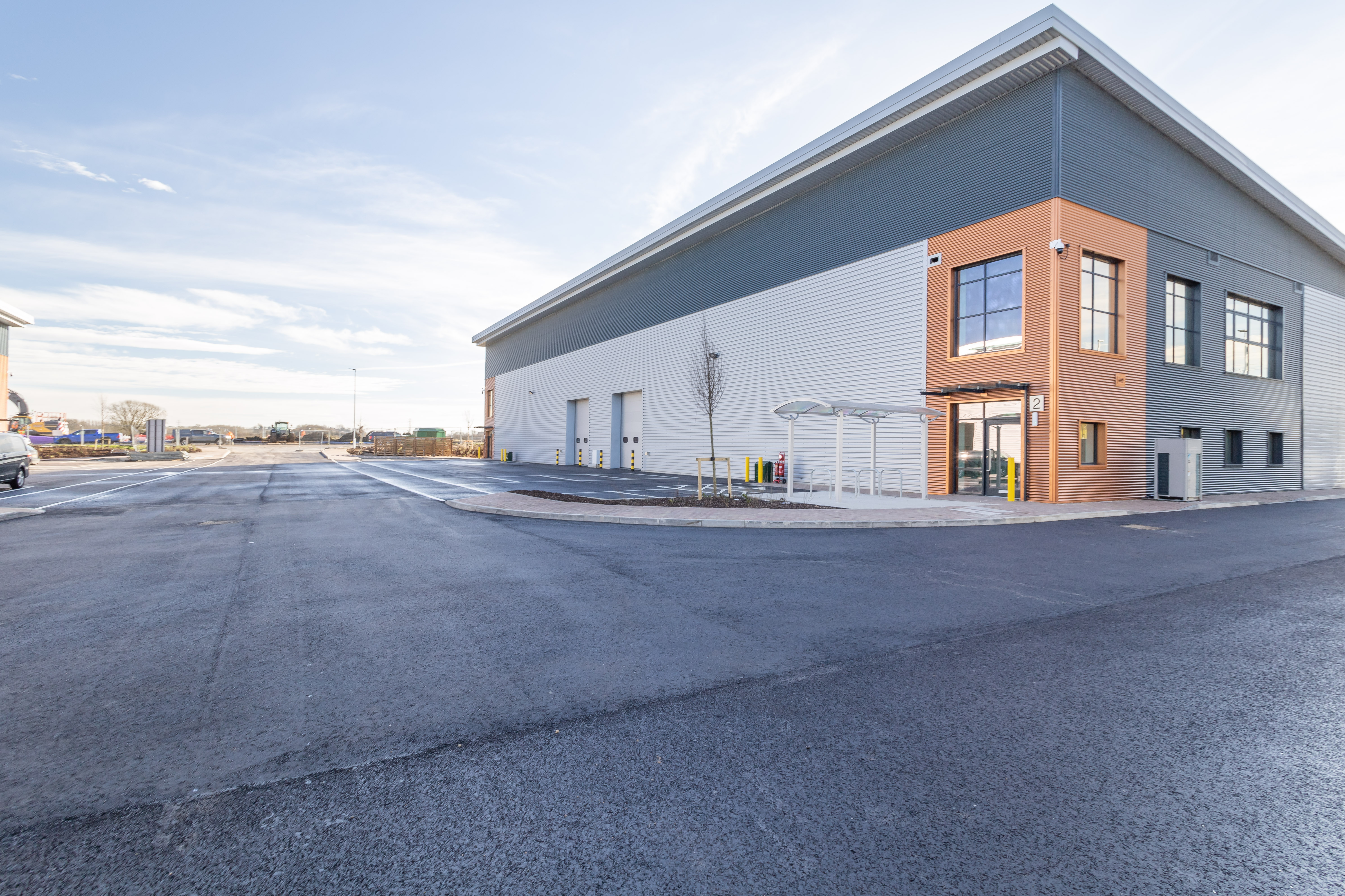 Half space taken as business unit development completes