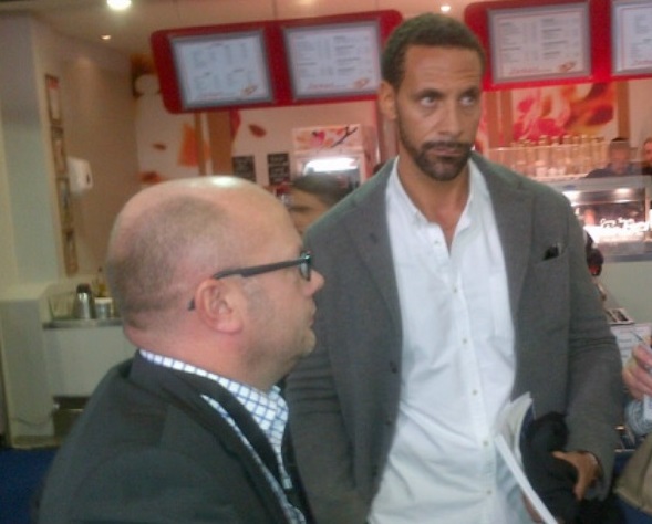  Rio Ferdinand meets Be Central Bedfordshire