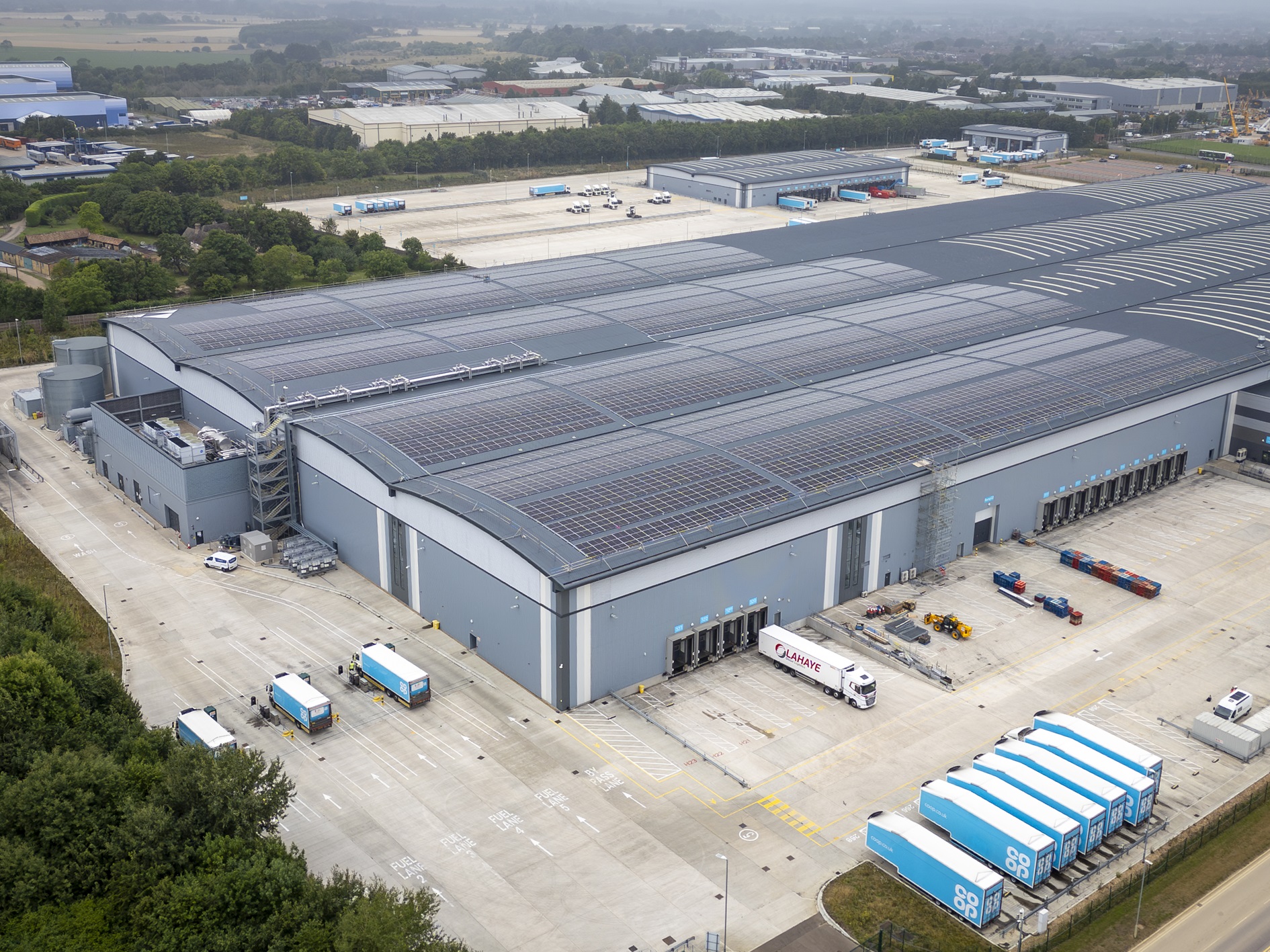 Co-op powers up over 6,500 solar panels at largest regional depot